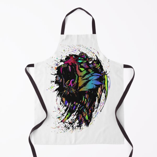 Item preview, Tiger Colorful Tiger's head rainbow designed and sold by SAJAMANIA.