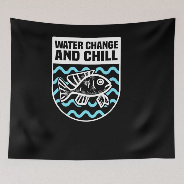 Item preview, WATER CHANGE AND CHILL AQUARIST KOI FISH LOVER AQUARIUM designed and sold by sobriowslen.