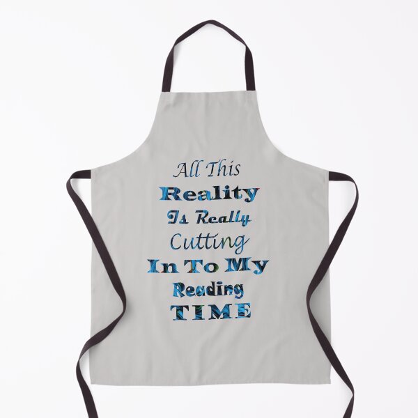 Item preview, Reality Vs Reading Book Nerd Quote Lettering designed and sold by PraArts2002.
