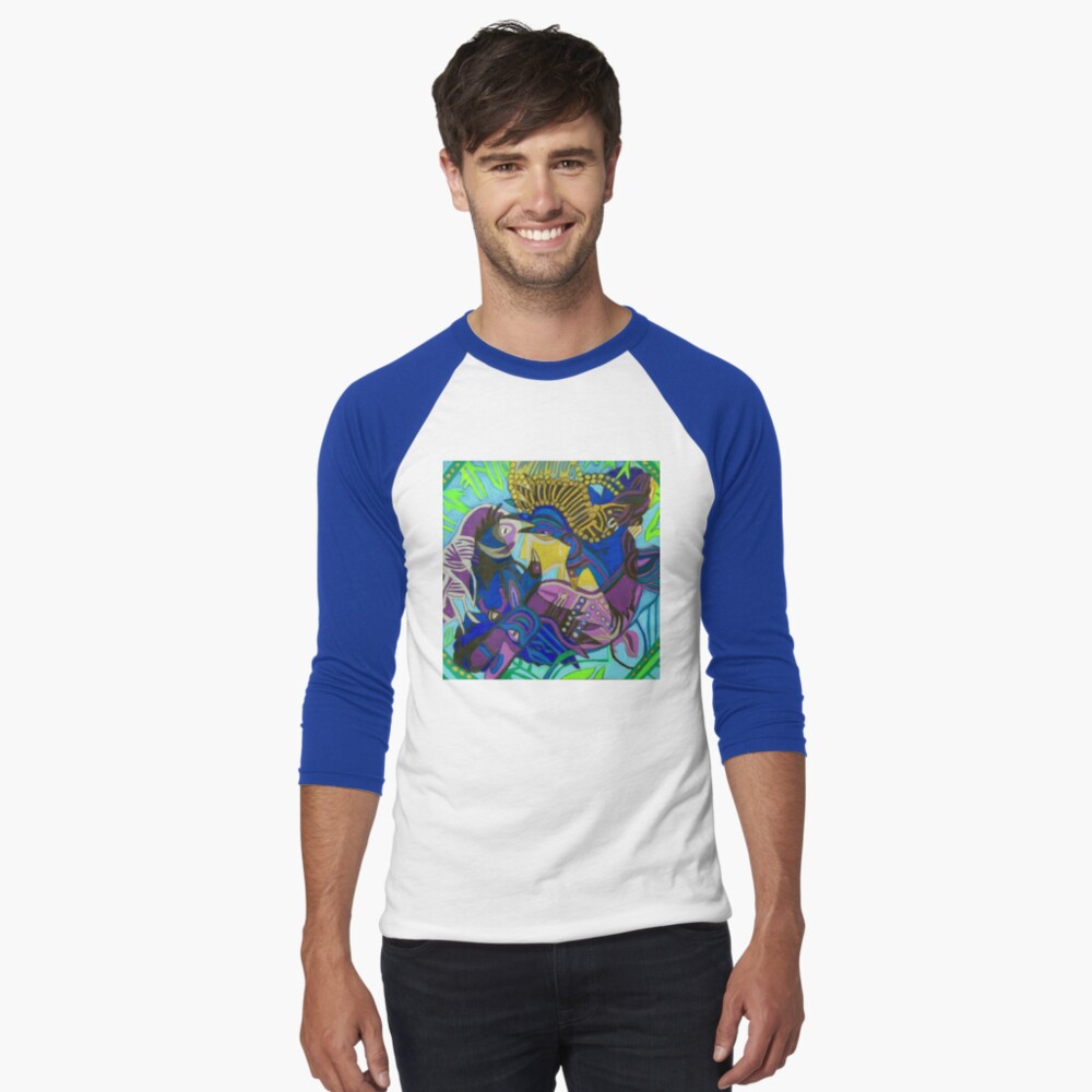 Item preview, Baseball ¾ Sleeve T-Shirt designed and sold by DWeaverRoss.