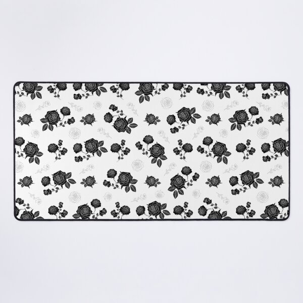 Item preview, B&W Roses - White version designed and sold by Ribeiro Design.