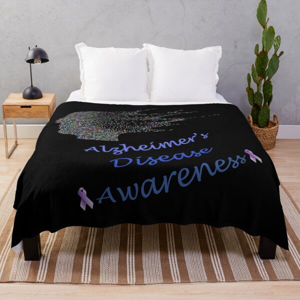 Item preview, Purple Awareness Ribbon : Alzheimer's Diseas designed and sold by Hatlof.