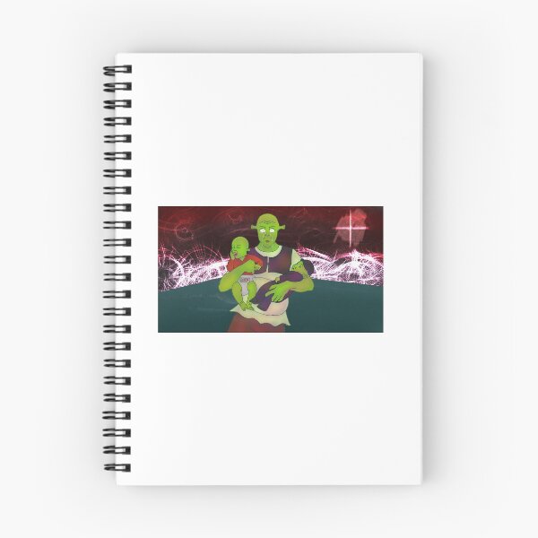 Item preview, shrek and two shrek babies in the end of the world designed and sold by ramennoodlesexe.
