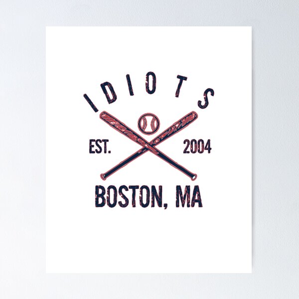 Item preview, Boston Idiots Baseball  designed and sold by The Junto Shop.