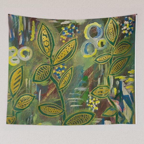 Item preview, Expressive Yellows designed and sold by ModernHexology.