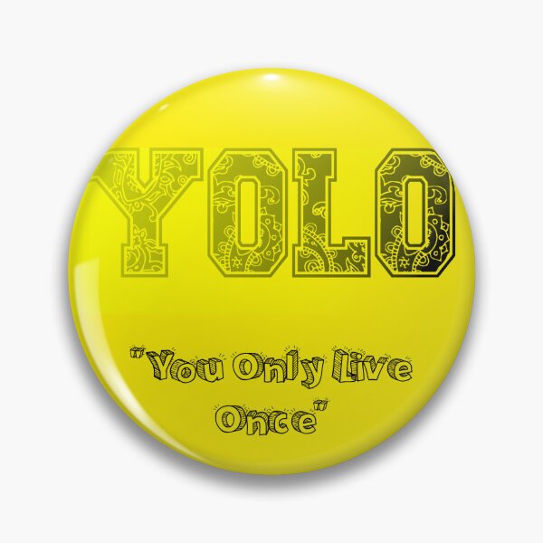 Item preview, YOLO designed and sold by Axeel.art.