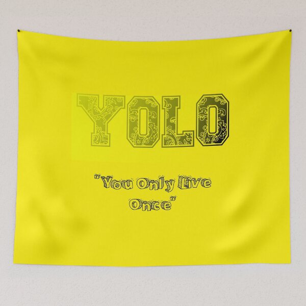 Item preview, YOLO designed and sold by Axeel.art.