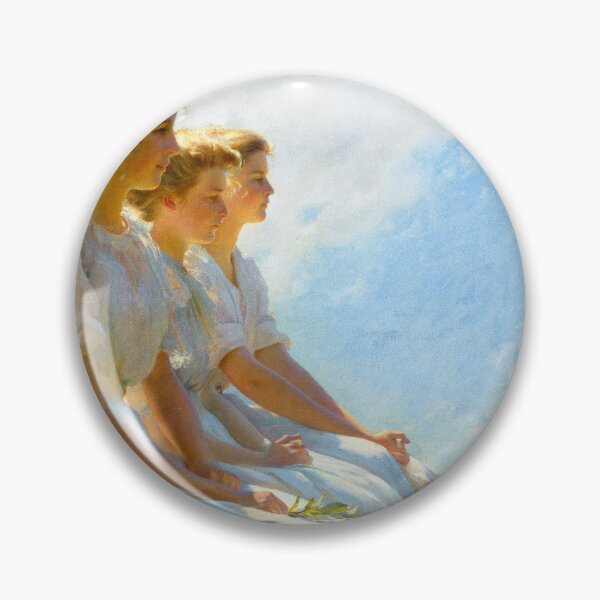 Item preview, On the Heights  1909 - Charles Courtney Curran  american artist impressionnism on the heights designed and sold by TeeARTHY.