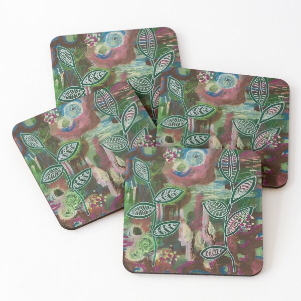 Item preview, Verdes expresivos designed and sold by ModernHexology.