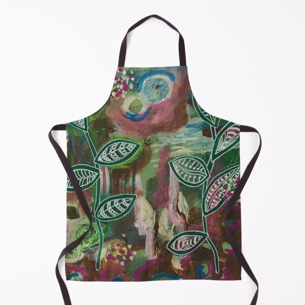 Item preview, Expressive greens designed and sold by ModernHexology.