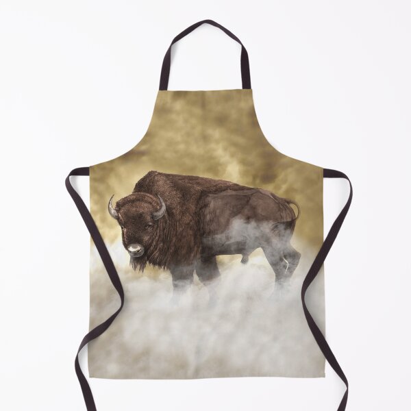 Item preview, American Bison, Buffalo, Tatanka designed and sold by Stoffgiraffe.