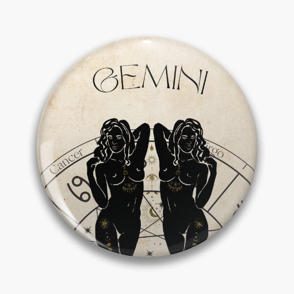 Item preview, Gemini feminine zodiac print designed and sold by Barbaratemplate.