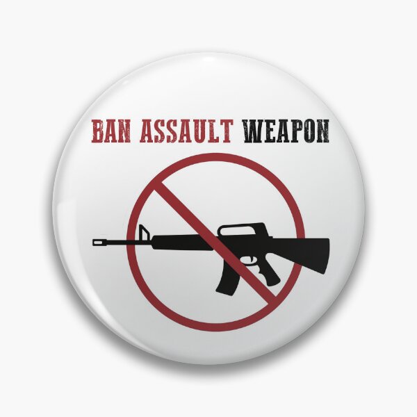 Item preview, Ban Assault Weapons - Circle Slash designed and sold by Stag's PK.