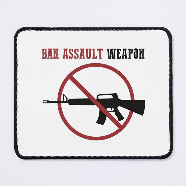 Item preview, Ban Assault Weapons - Circle Slash designed and sold by Stag's PK.