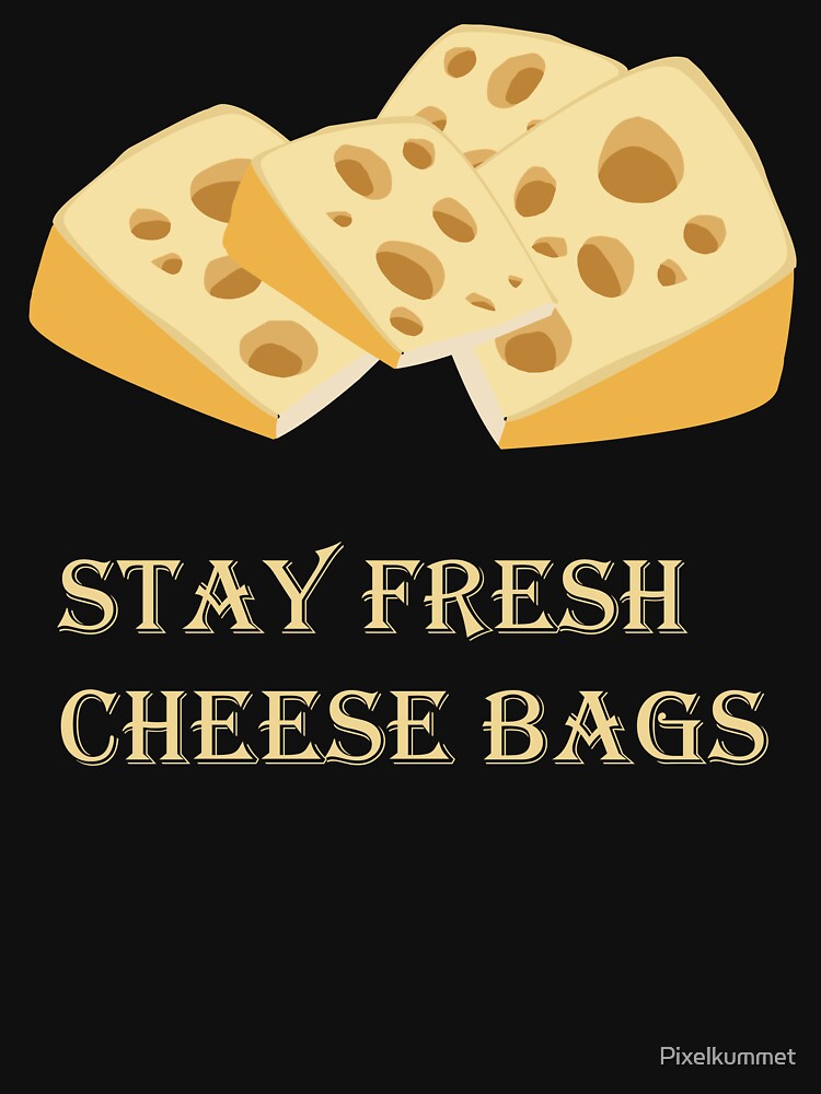 Stay Fresh Cheese Bags Tote Bag for Sale by ally-delucia