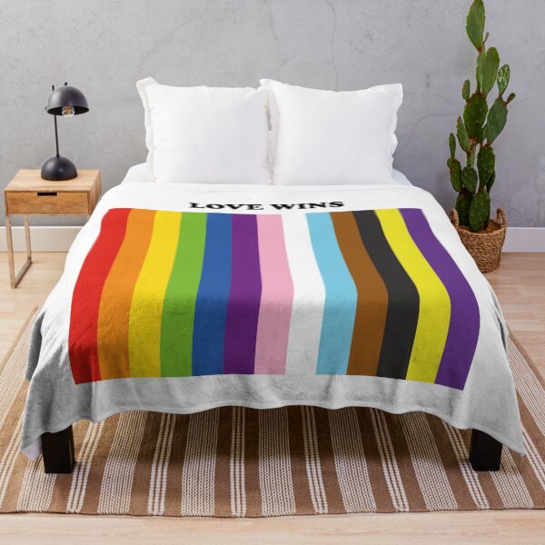 Item preview, LOVE WINS Inclusive Pride Rainbow designed and sold by Inspirationmotivation.