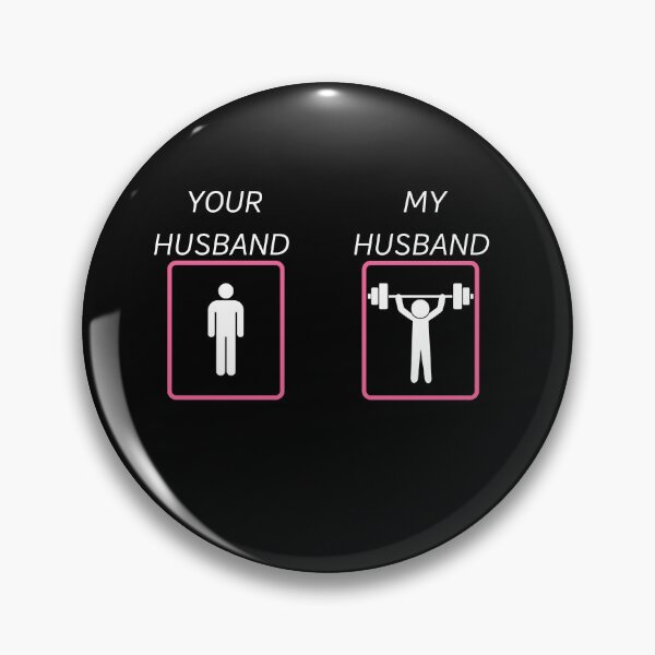 Item preview, Your Husband My Husband Weight Lifter designed and sold by HBVinyls.