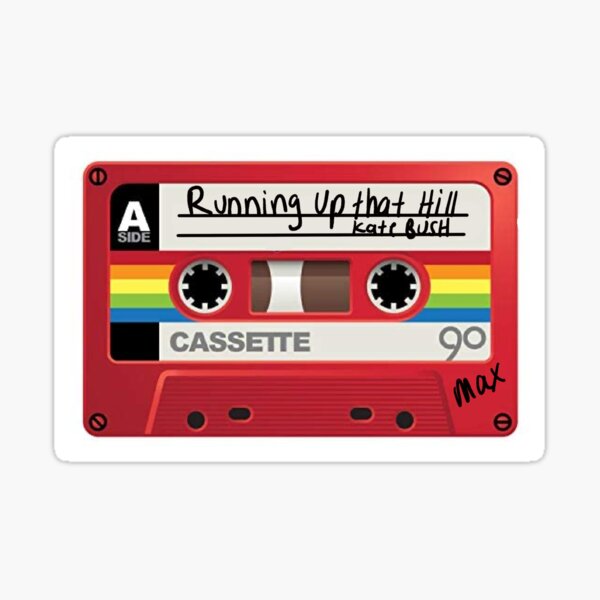 Running up that Hill stranger things season 4 max Sticker