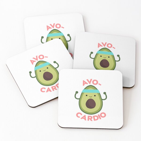 Item preview, Avo-Cardio Pun designed and sold by sohastickers.