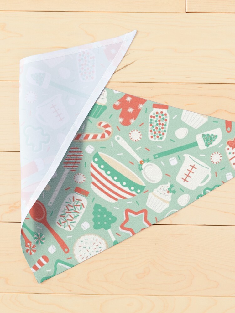 Alternate view of Christmas Baking Pet Bandana