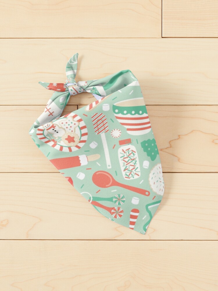 Alternate view of Christmas Baking Pet Bandana