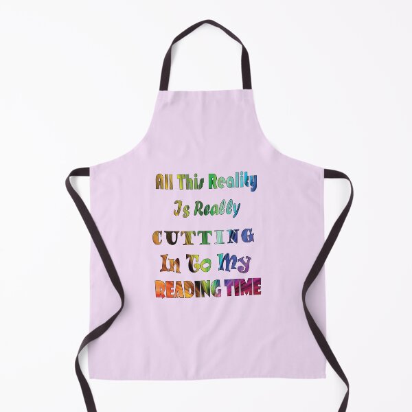 Item preview, Reality Vs Reading Book Nerd Quote Lettering designed and sold by PraArts2002.