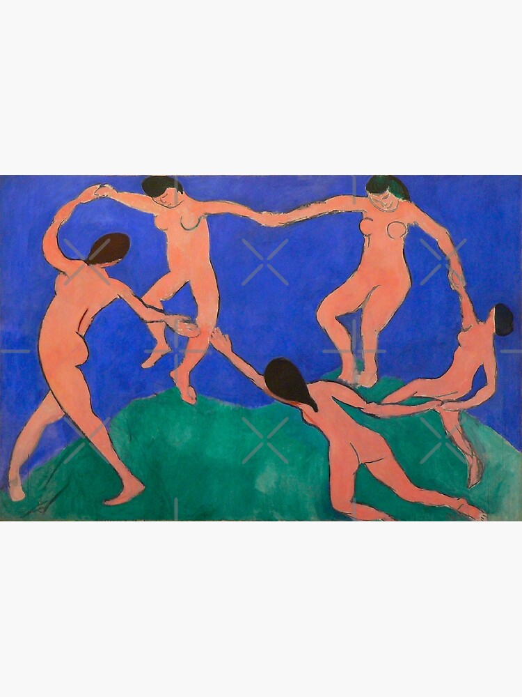 Artwork view, Henri Matisse La danse (I) by Matisse Dance (La Danse) designed and sold by TeeARTHY