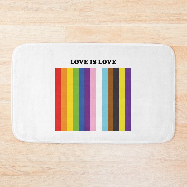 Item preview, Love is Love inclusive pride flag designed and sold by Inspirationmotivation.