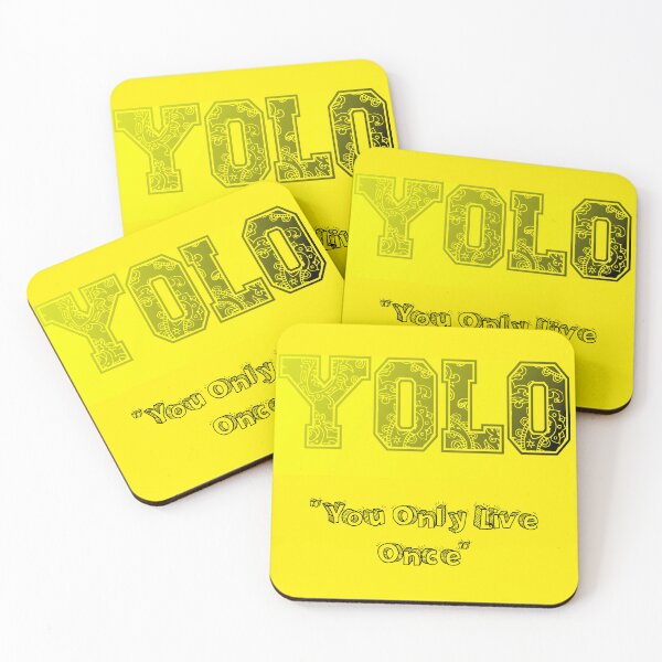 Item preview, YOLO designed and sold by Axeel.art.