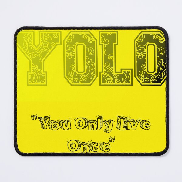 Item preview, YOLO designed and sold by Axeel.art.
