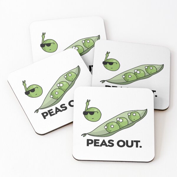Item preview, Peas Out Pun designed and sold by sohastickers.