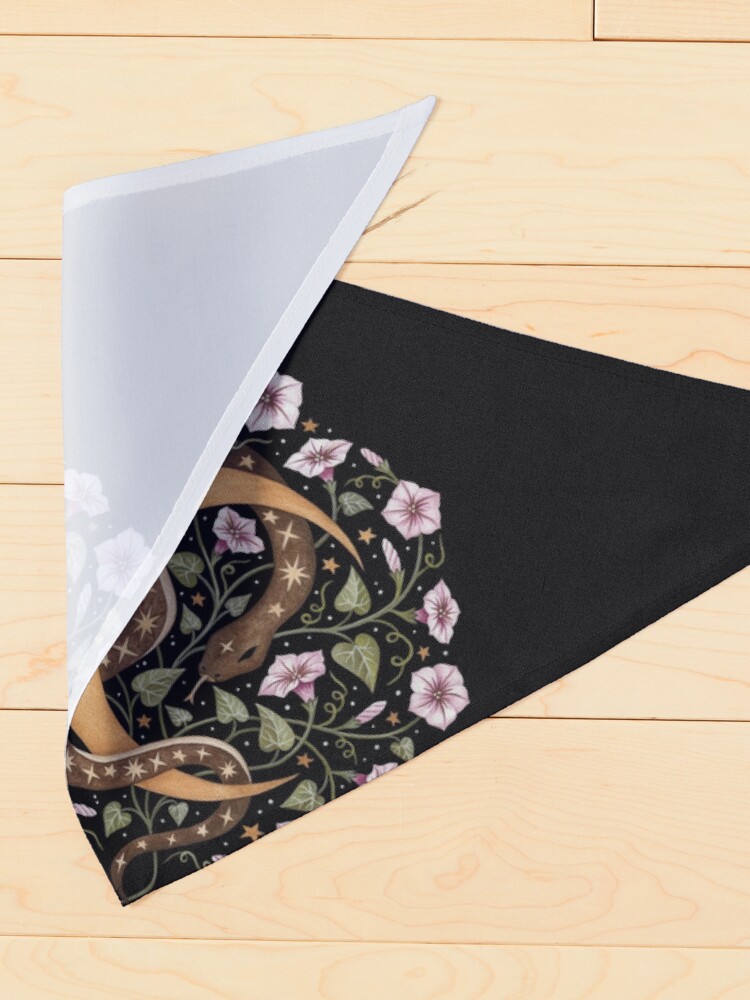 Alternate view of Moon serpent Pet Bandana