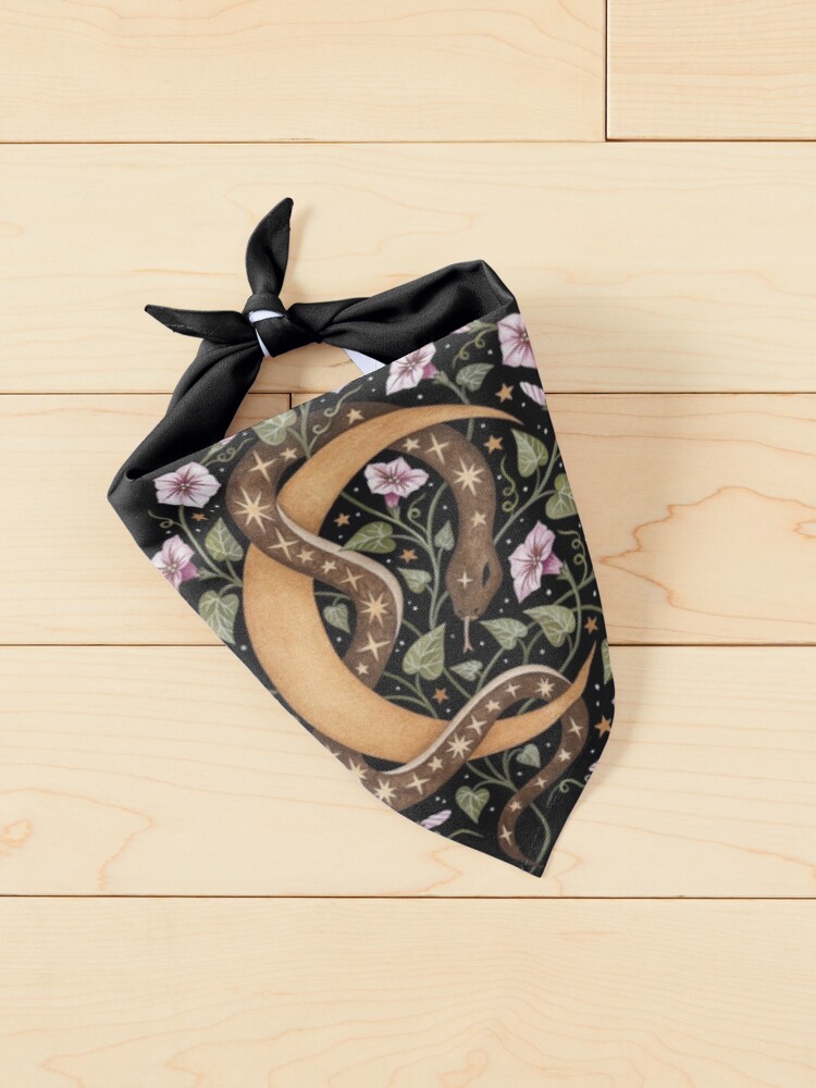 Alternate view of Moon serpent Pet Bandana