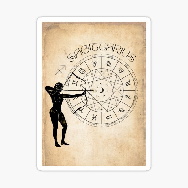 Item preview, Sagittarius feminine print designed and sold by Barbaratemplate.