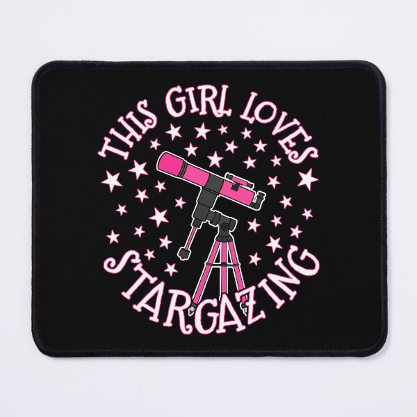 Item preview, This Girl Loves Stargazing, Female Astronomer Space Enthusiast designed and sold by doodlerob.