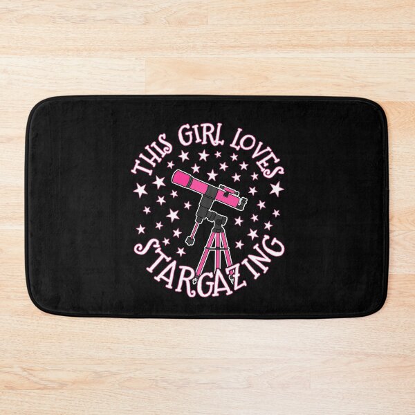 Item preview, This Girl Loves Stargazing, Female Astronomer Space Enthusiast designed and sold by doodlerob.