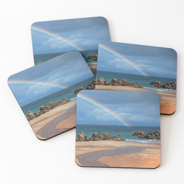 Item preview, Rainbow at Sango Sands, Durness designed and sold by kennyptim.