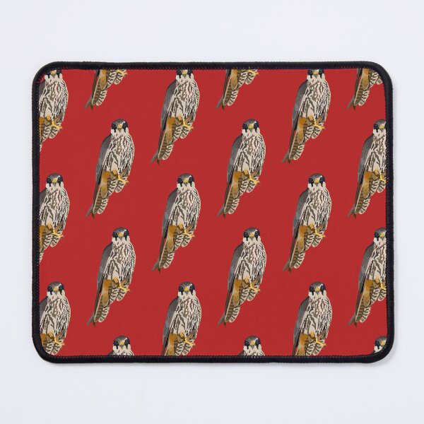 Item preview, H is for Hobby Falcon,Hobby Falcon Artwork – Sleek Bird of Prey Illustration and Agile Wildlife Design designed and sold by PrettylittlepastelUk.