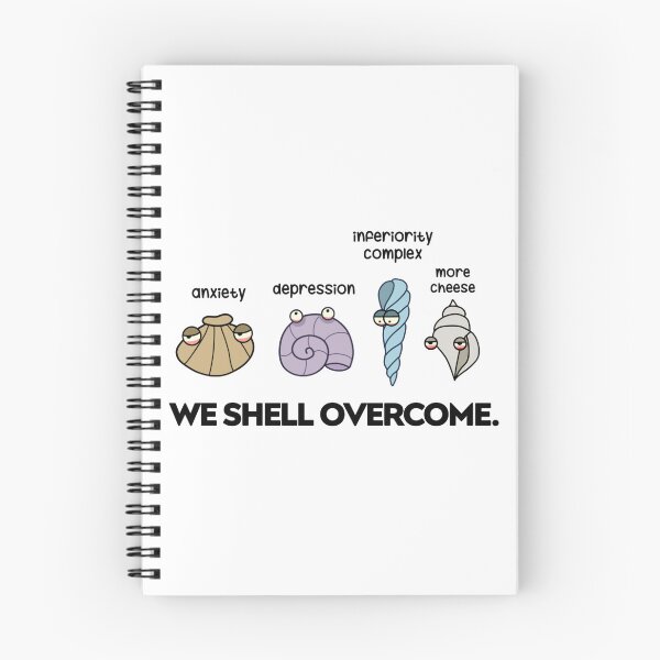 Item preview, We Shell Overcome Pun designed and sold by sohastickers.