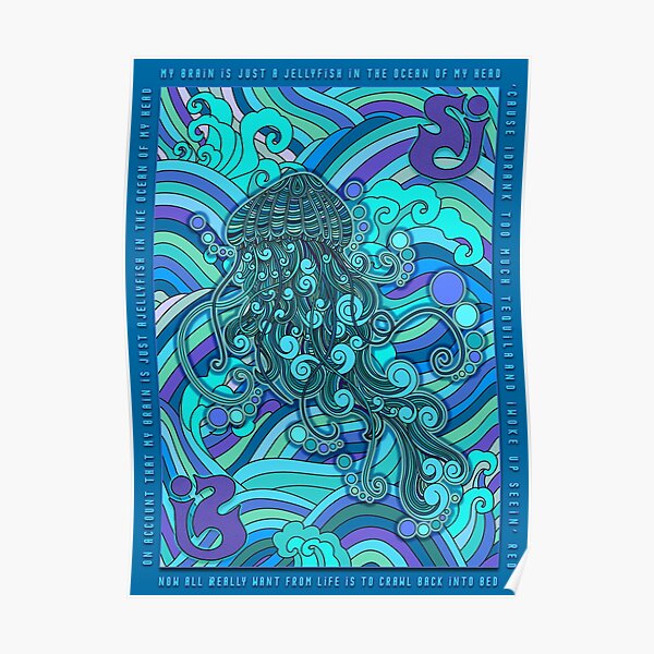 "SCI String Cheese Incident Psychedelic Jellyfish Jelly Fish Ocean