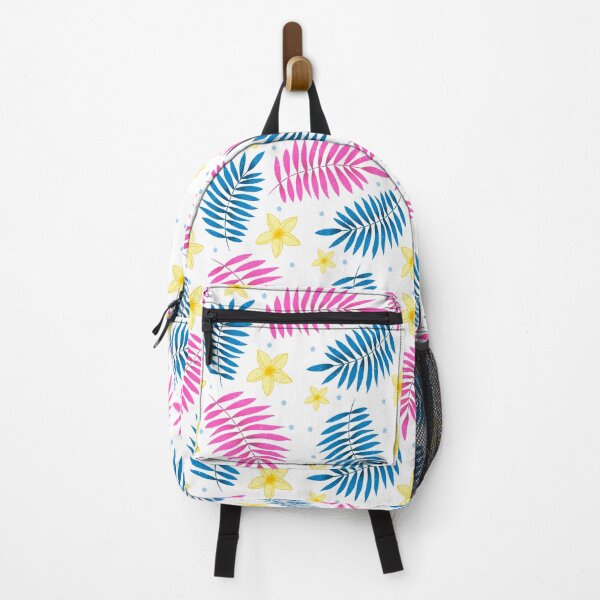 Item preview, Palm Leaves Pink And Blue designed and sold by Pink Brush Studio.