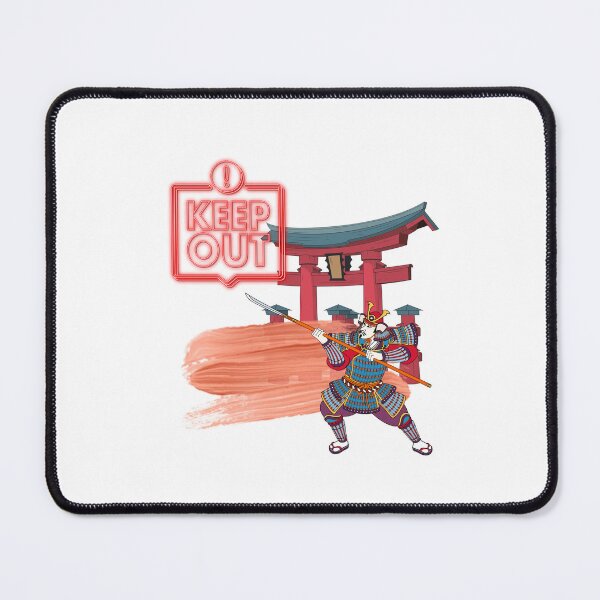 Item preview, Naginata samurai keep out designed and sold by jpn insprd.