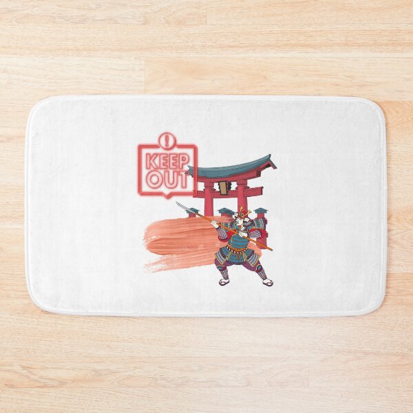 Item preview, Naginata samurai keep out designed and sold by jpn insprd.