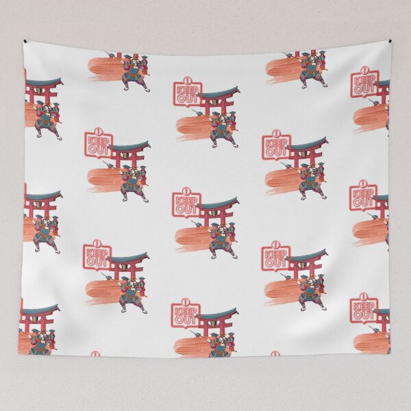 Item preview, Naginata samurai keep out designed and sold by jpn insprd.