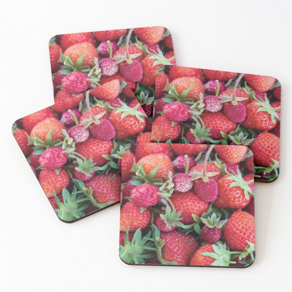 Item preview, Strawberry harvest from the garden designed and sold by chiara-chiarel.