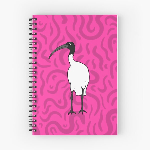 Item preview, Bin Chicken Squiggly Art on Pink designed and sold by Digitaldingo.