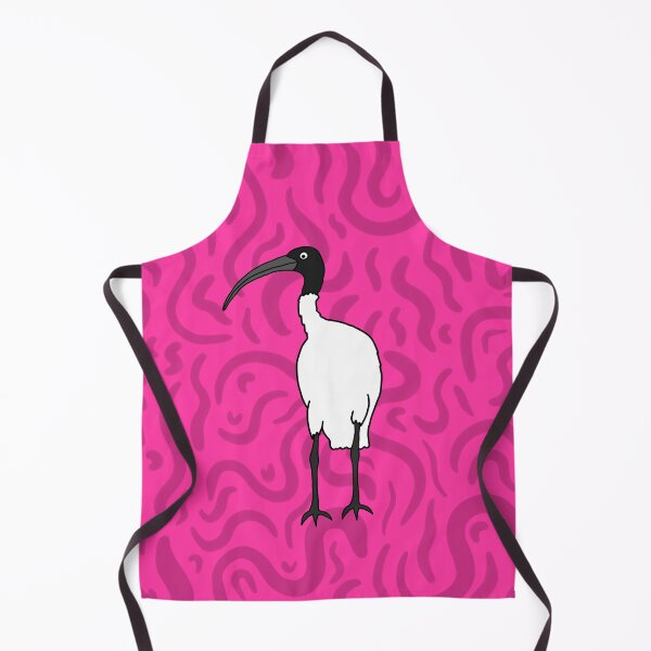 Item preview, Bin Chicken Squiggly Art on Pink designed and sold by Digitaldingo.