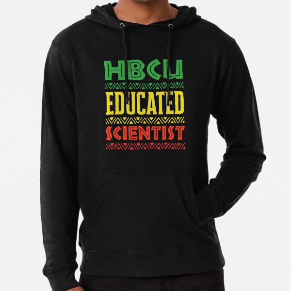 BAE Hoodie, Black & Educated Hoodie, HBCU Gift, Black and Educated Shirt,  Black Pullover Hoodie with Purple and White Text