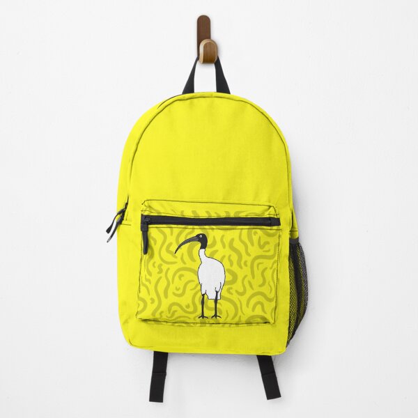 Item preview, Bin Chicken Squiggly Art on Yellow designed and sold by Digitaldingo.