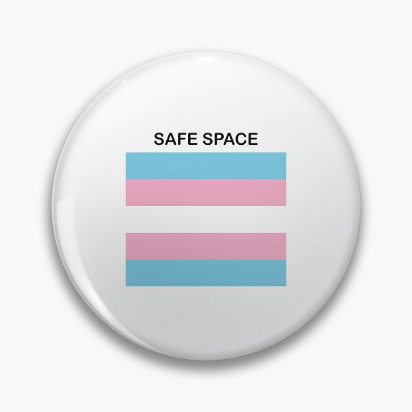 Item preview, Trans Safe Space - Trans Pride designed and sold by Inspirationmotivation.